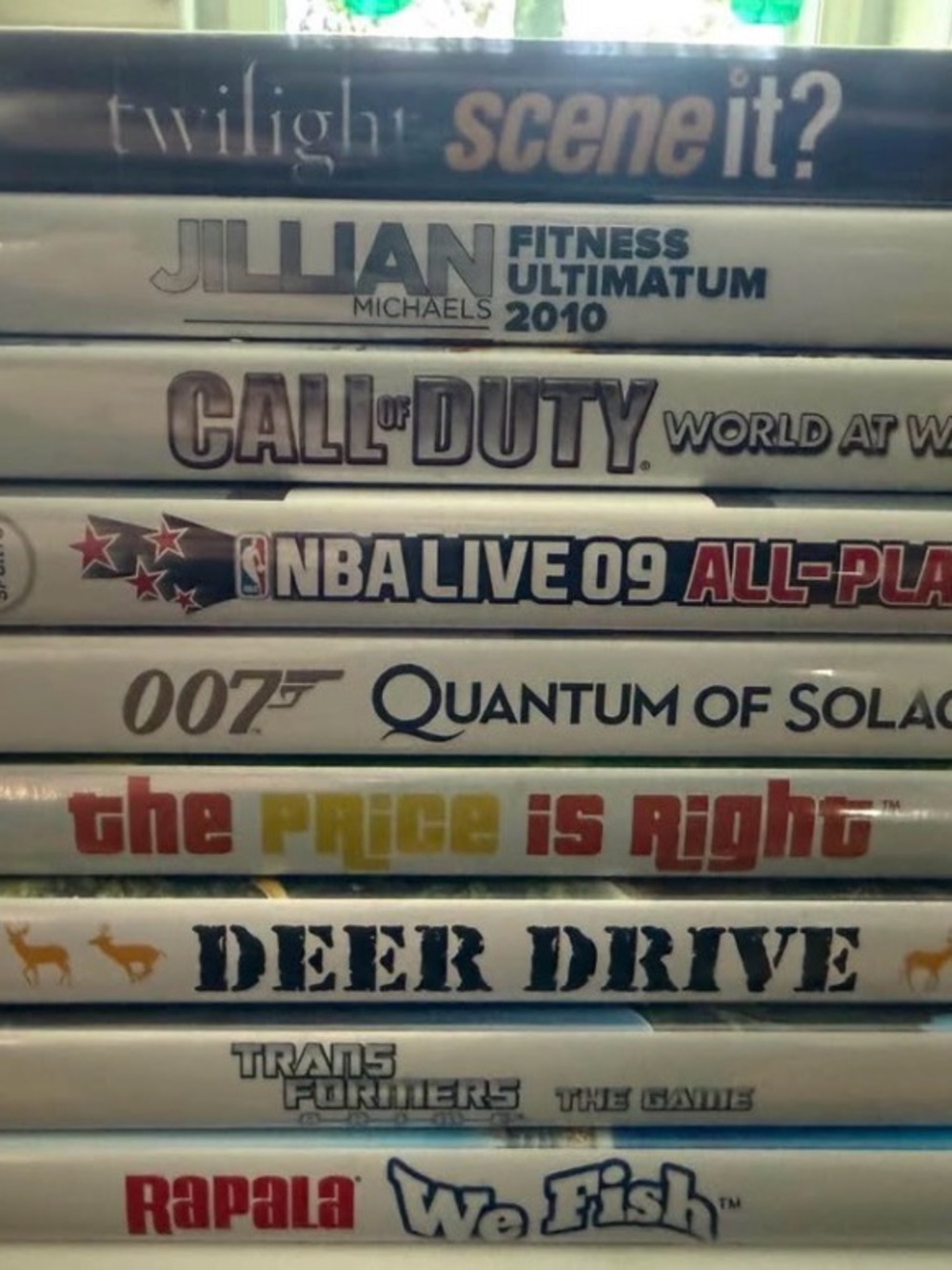 Wii Nine Game Bundle - Set of 9 Wii Games